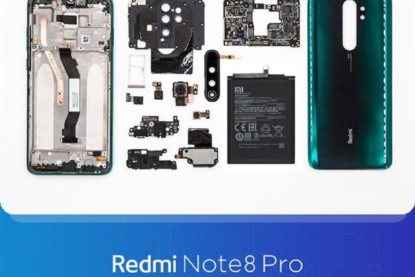 کالبدشکافی گوشی Redmi Note 8 Pro شیائومی